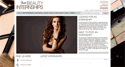 Desktop Screenshot of freebeautyinternships.com